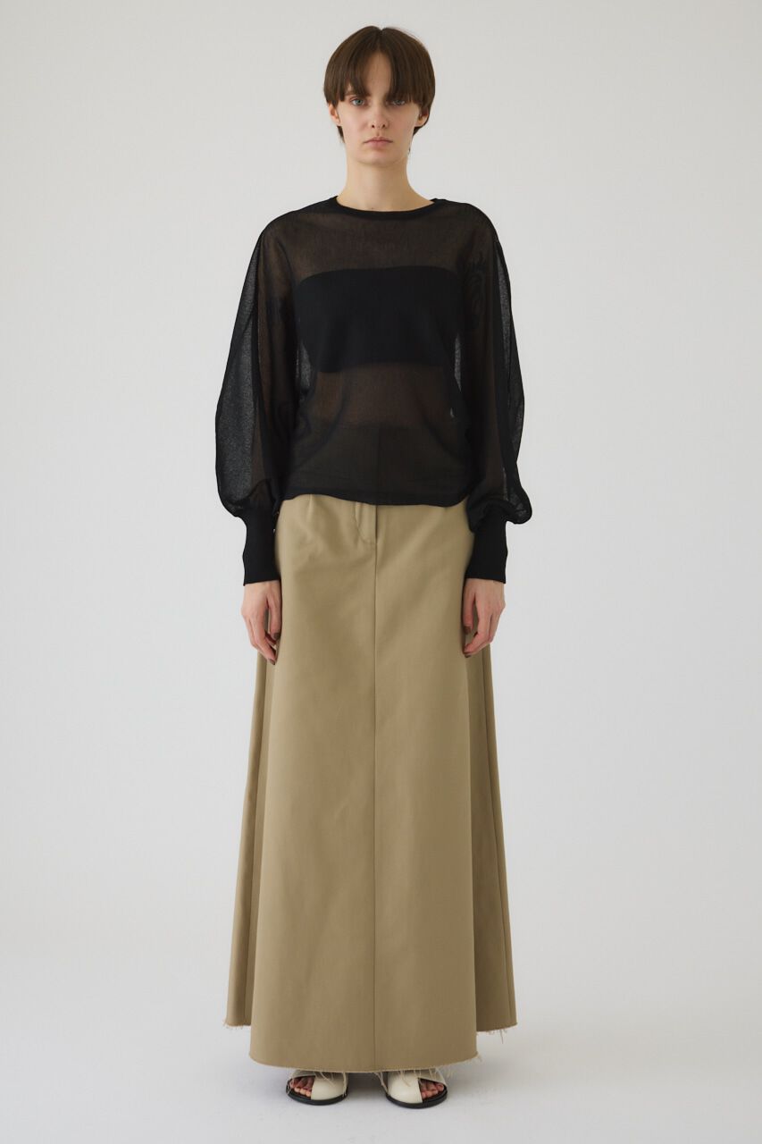 RIM.ARK 「Sheer dolman knit tops」|ニット・セーター|