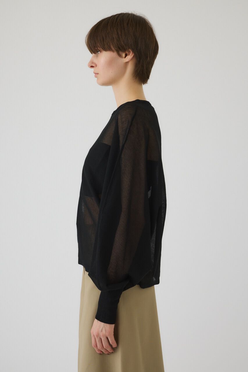 RIM.ARK 「Sheer dolman knit tops」|ニット・セーター|