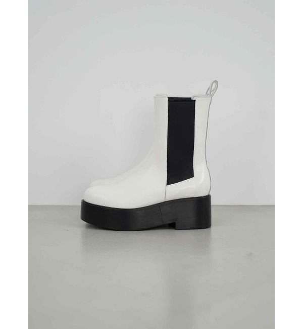 ELENDEEK「PLATFORM SIDEGORE BOOTS」|ショートブーツ|