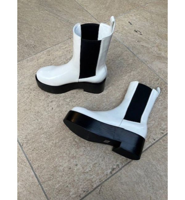 ELENDEEK「PLATFORM SIDEGORE BOOTS」|ショートブーツ|