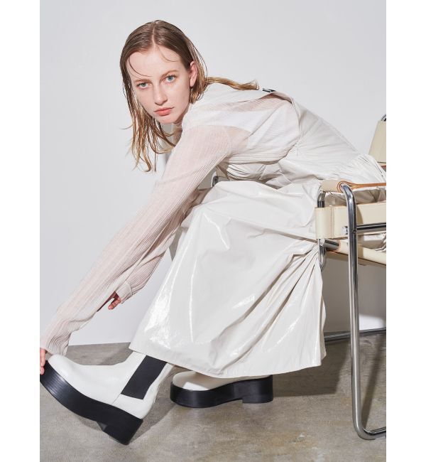 ELENDEEK「PLATFORM SIDEGORE BOOTS」|ショートブーツ|