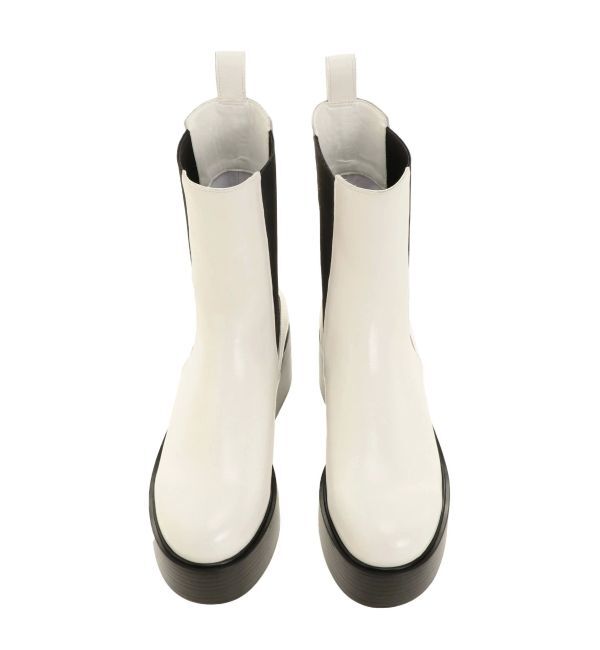 ELENDEEK「PLATFORM SIDEGORE BOOTS」|ショートブーツ|