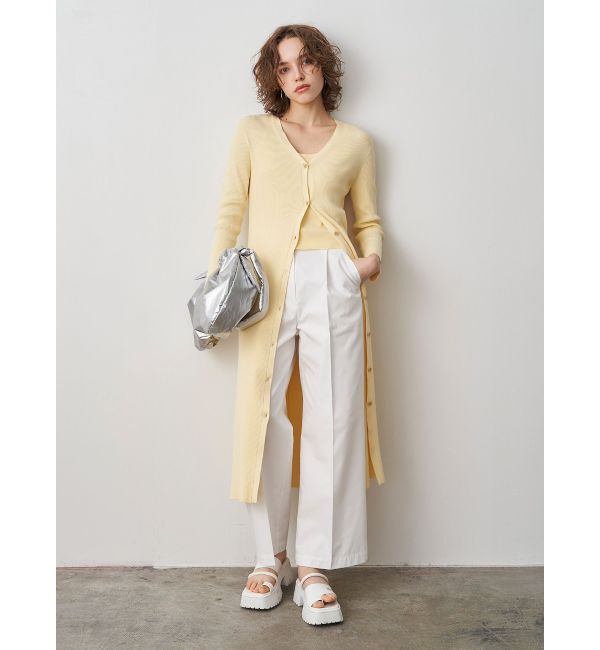 ELENDEEK「KNIT COMBI LAYERED OP」|ワンピース|