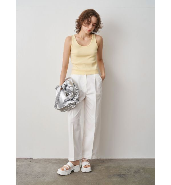 ELENDEEK「KNIT COMBI LAYERED OP」|ワンピース|