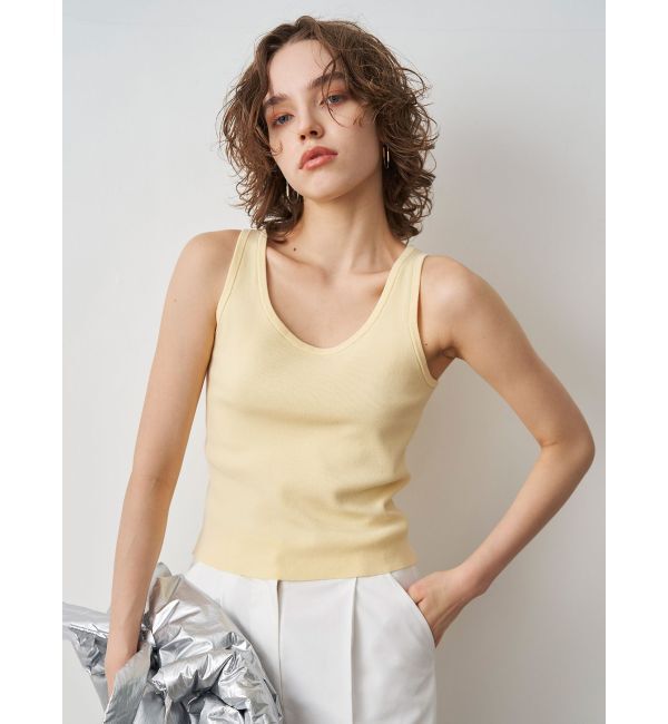 ELENDEEK「KNIT COMBI LAYERED OP」|ワンピース|