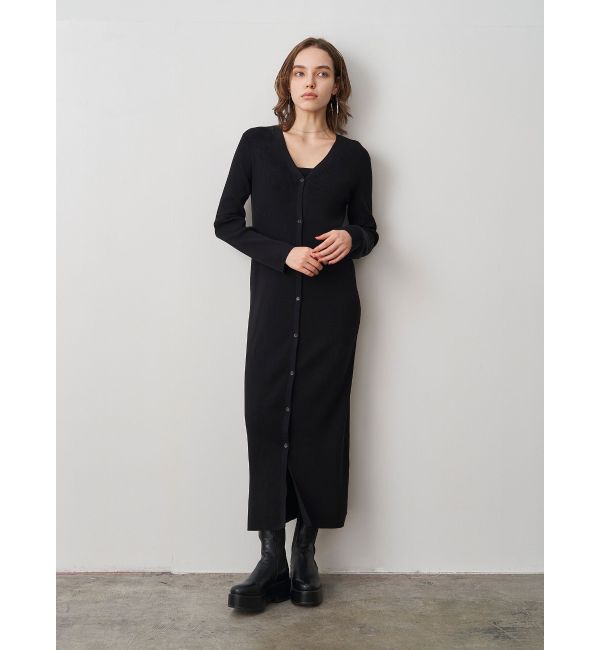 ELENDEEK「KNIT COMBI LAYERED OP」|ワンピース|