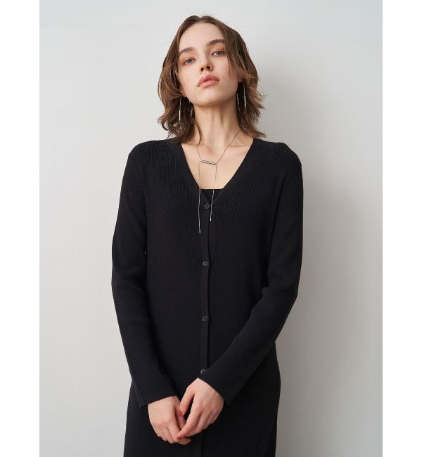 ELENDEEK「KNIT COMBI LAYERED OP」|ワンピース|