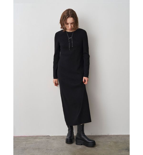 ELENDEEK「KNIT COMBI LAYERED OP」|ワンピース|