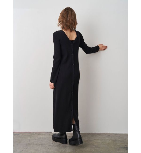 ELENDEEK「KNIT COMBI LAYERED OP」|ワンピース|