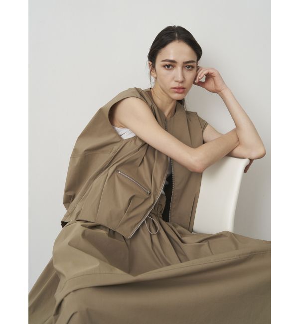 ELENDEEK「ZIP COCOON BL」|シャツ・ブラウス|