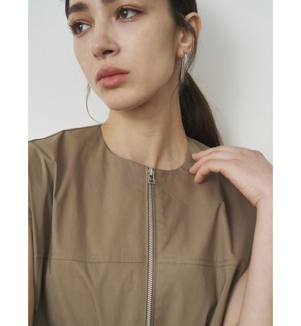 ELENDEEK「ZIP COCOON BL」|シャツ・ブラウス|