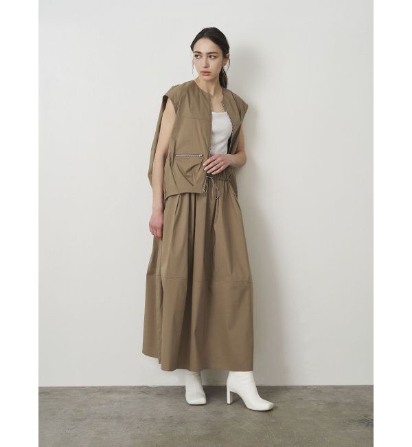 ELENDEEK「ZIP COCOON BL」|シャツ・ブラウス|