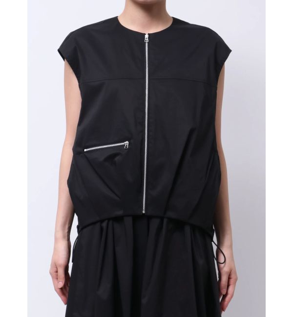 ELENDEEK「ZIP COCOON BL」|シャツ・ブラウス|