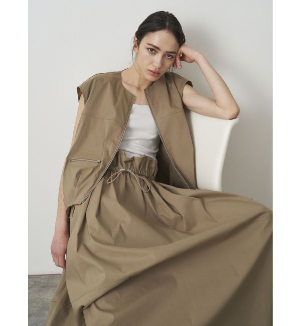 ELENDEEK「ZIP COCOON BL」|シャツ・ブラウス|