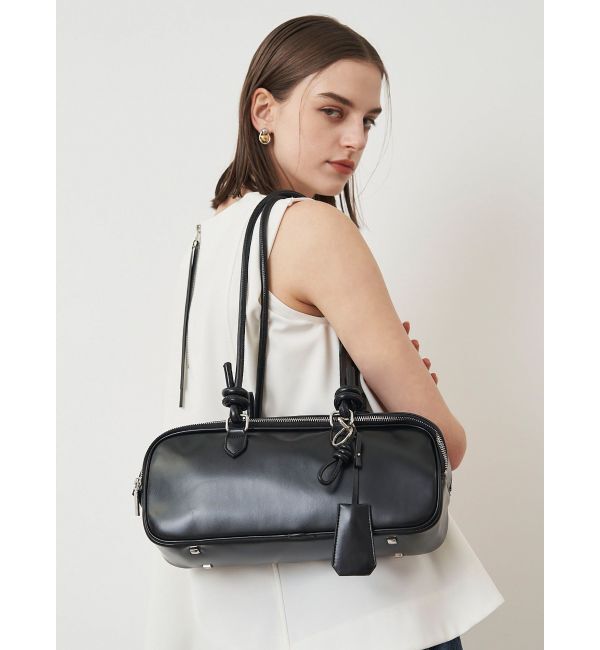 ELENDEEK「CHARM BOSTON BAG」|ボストンバッグ|ブラック