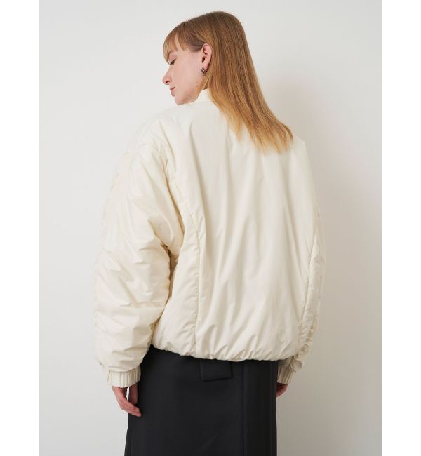 ELENDEEK「PATTED GATHER MA-1 BZ」|ブルゾン・スタジャン|