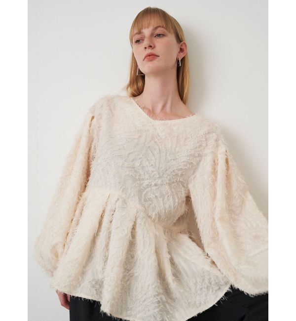 ELENDEEK「FRINGE PEPLUM BL」|シャツ・ブラウス|