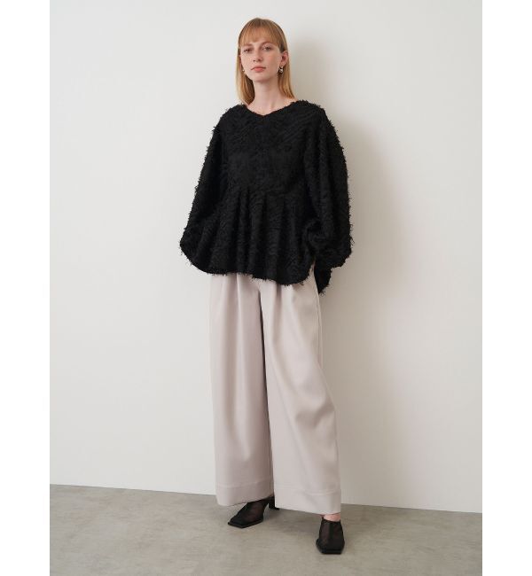 ELENDEEK「FRINGE PEPLUM BL」|シャツ・ブラウス|