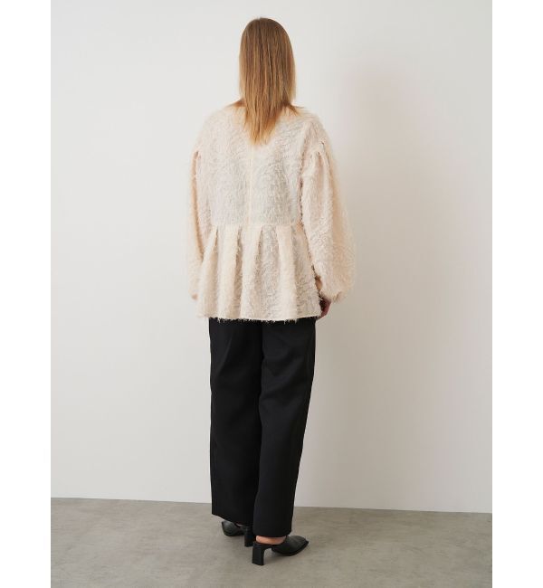 ELENDEEK「FRINGE PEPLUM BL」|シャツ・ブラウス|