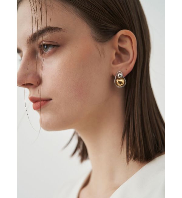 ELENDEEK「NUANCE METAL MULCH PIERCE」|ピアス|