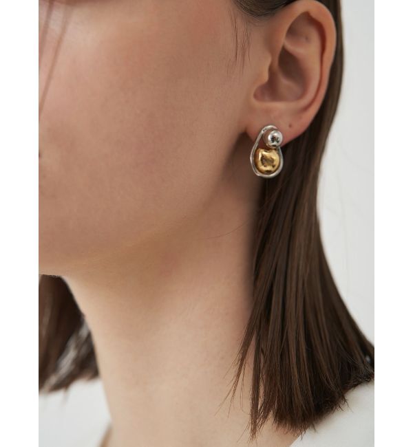 ELENDEEK「NUANCE METAL MULCH PIERCE」|ピアス|