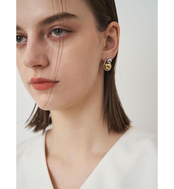 ELENDEEK「NUANCE METAL MULCH PIERCE」|ピアス|