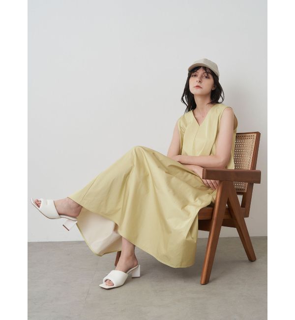ELENDEEK「TENT SILHOUETTE OP」|ワンピース|イエロー