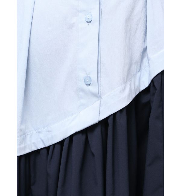 ELENDEEK「WAVE LINE TUCK OP」|ワンピース|