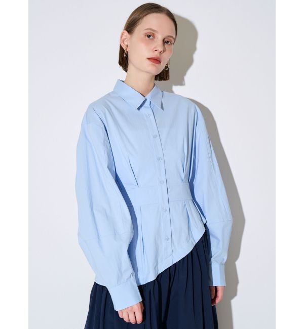 ELENDEEK「WAVE LINE TUCK OP」|ワンピース|