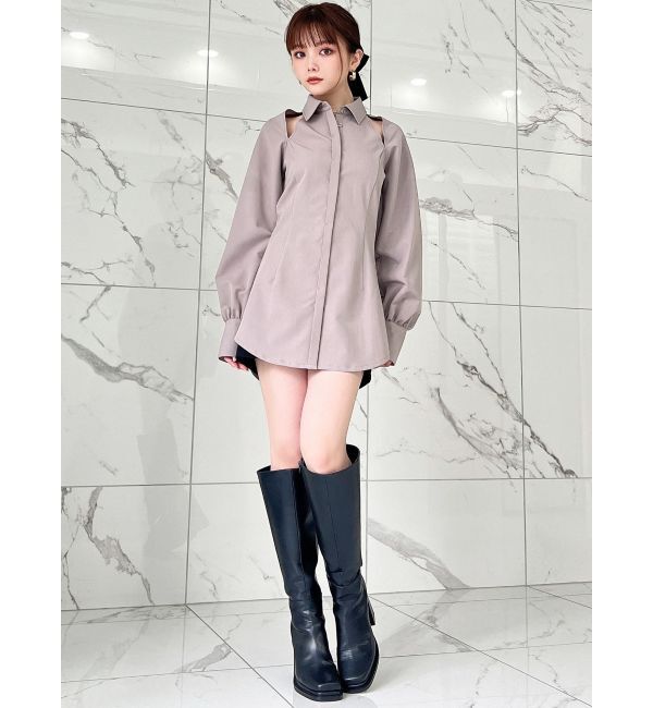 RESEXXY「ポイントオープンシャツ」|シャツ・ブラウス|