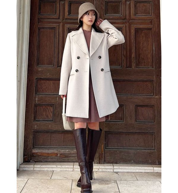 RESEXXY「ビッグカラーピーコート」|ピーコート|