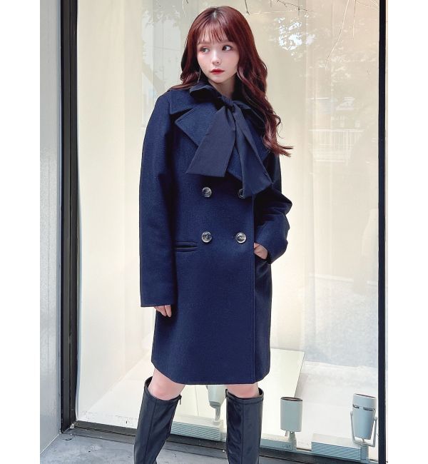 RESEXXY「ビッグカラーピーコート」|ピーコート|