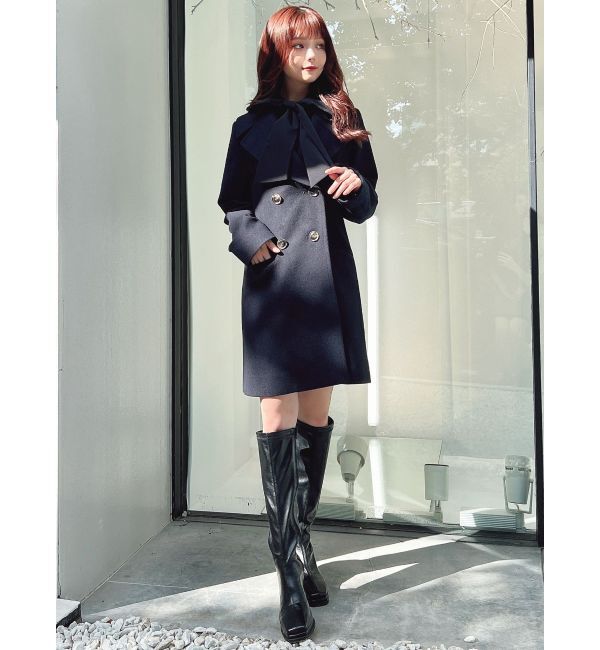 RESEXXY「ビッグカラーピーコート」|ピーコート|