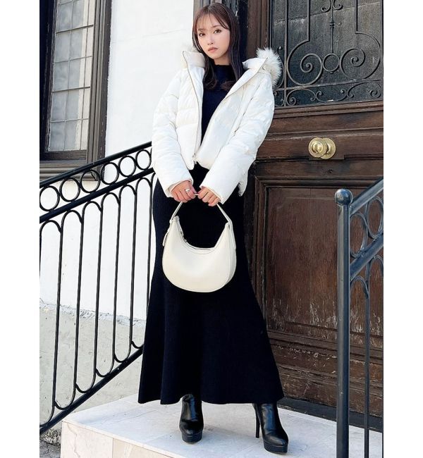 RESEXXY「ハーフムーンコンパクトバッグ」|ハンドバッグ|