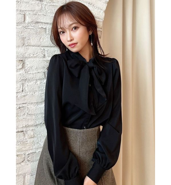 RESEXXY「ボウタイデザインブラウス」|シャツ・ブラウス|