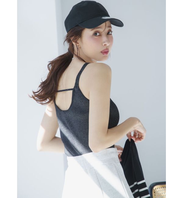 RESEXXY「ニットタンクトップ【セットアップ着用可能】」|タンクトップ|