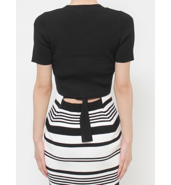 RESEXXY「5分袖ショートカーディガン【セットアップ着用可能】」|カーディガン|