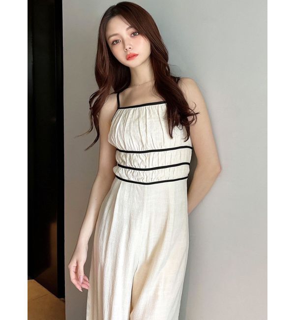 RESEXXY「シフォンキャミコンビネゾン」|オールインワン|