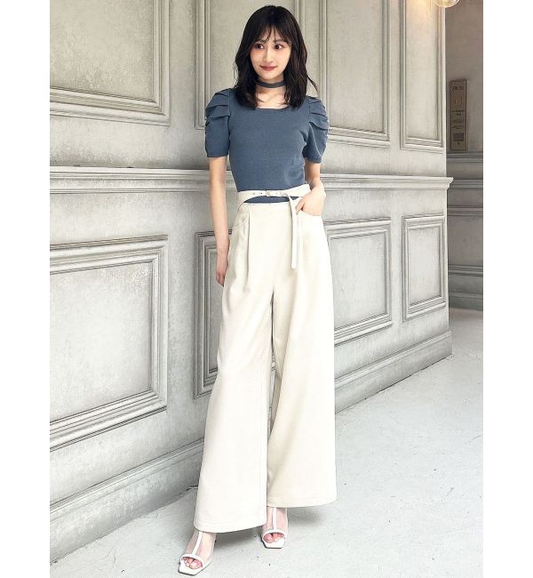 RESEXXY「チョーカーデザインニットトップス」|ニット・セーター|