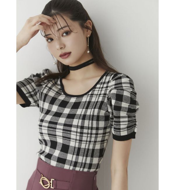 RESEXXY「チョーカーデザインニットトップス」|ニット・セーター|