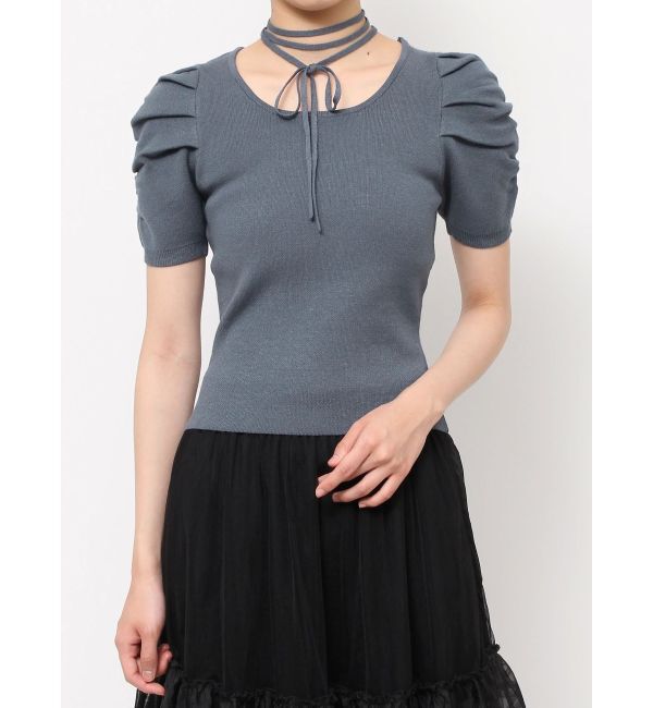 RESEXXY「チョーカーデザインニットトップス」|ニット・セーター|