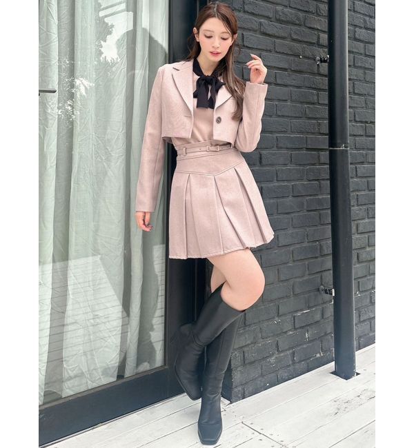 RESEXXY「クロップドジャケット【セットアップ着用可能】」|テーラードジャケット|