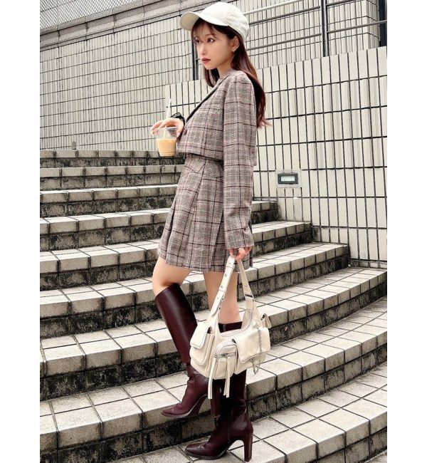 RESEXXY「クロップドジャケット【セットアップ着用可能】」|テーラードジャケット|