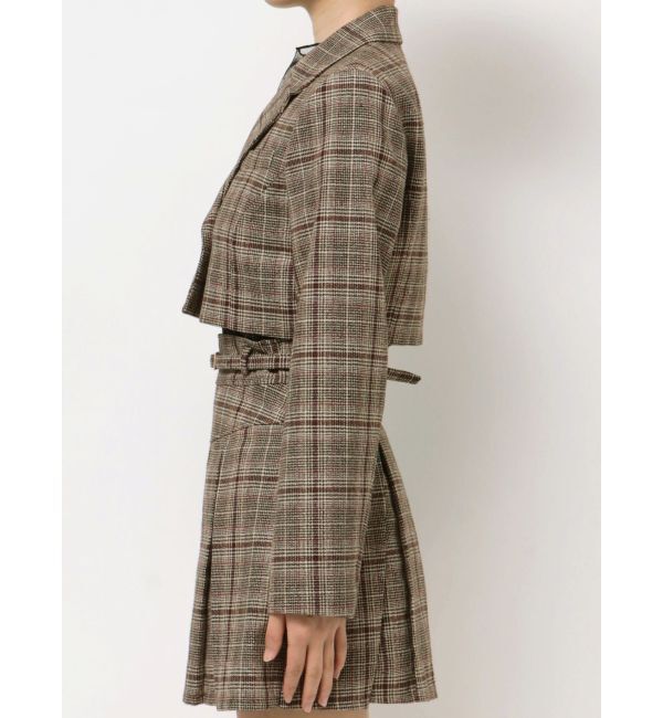 RESEXXY「クロップドジャケット【セットアップ着用可能】」|テーラードジャケット|