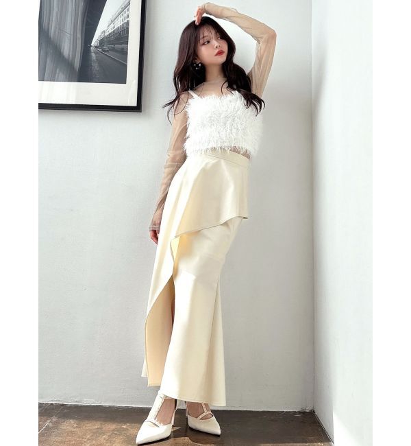 RESEXXY「シャギーニットキャミソール」|キャミソール|