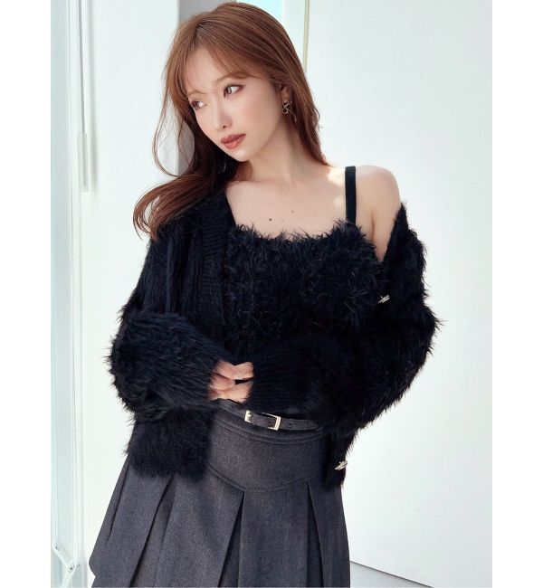 RESEXXY「シャギーニットキャミソール」|キャミソール|