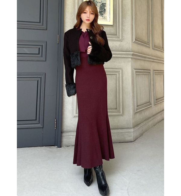 RESEXXY「ヘムファーシャイニーブルゾン」|ブルゾン・スタジャン|