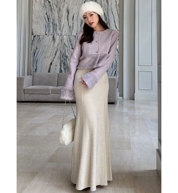 RESEXXY「ヘムファーシャイニーブルゾン」|ブルゾン・スタジャン|