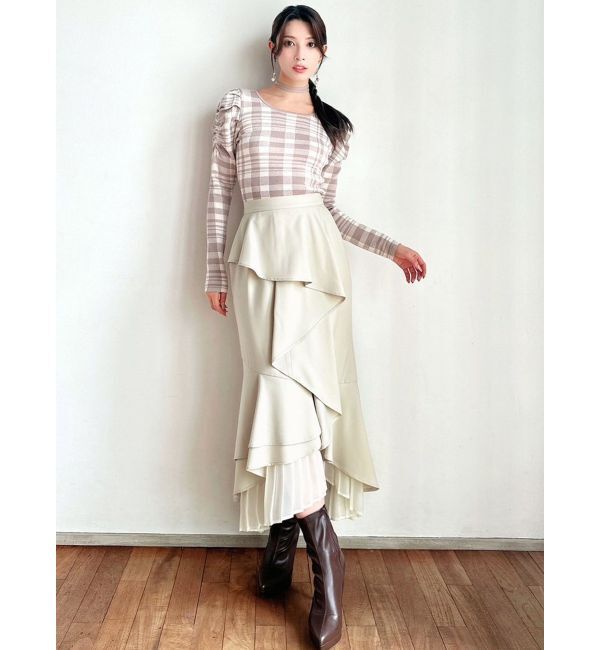 RESEXXY「チョーカーデザインニットトップス」|ニット・セーター|