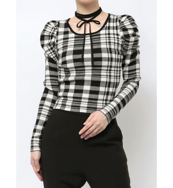 RESEXXY「チョーカーデザインニットトップス」|ニット・セーター|